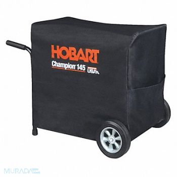 Hobart Black Welder Protective Cover, 44YW29