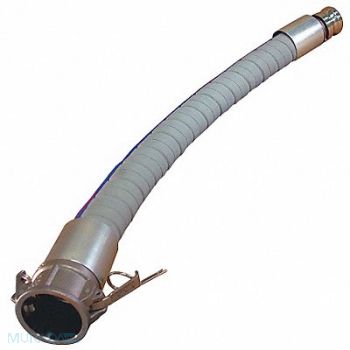 NOVAFLEX Food Grade Hose Assembly 4 ID x 15 ft., 55AT22