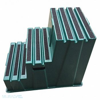 GRAINGER APPROVED J2238 Step Stand Number of Steps 3, 44ZJ57