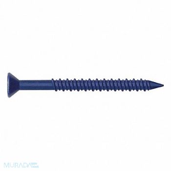 MKT FASTENING ConcScrw FlatPhlips S 1/4 D 1-1/4 L PK25, 44ZT32