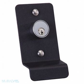 DETEX Exit Trim Value Series Pull Black, 44ZV28