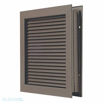 NATIONAL GUARD Door Louver Steel, 44ZZ46
