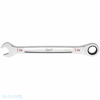 MILWAUKEE Combination Wrench SAE Head Size 1 1/16, 801AD7