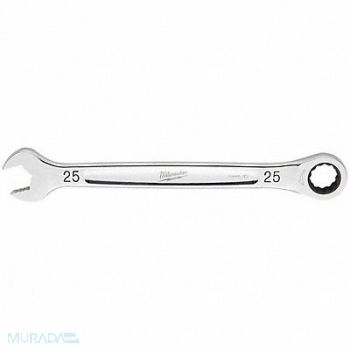 MILWAUKEE Combination Wrench Metric Head Size 25mm, 801AE3