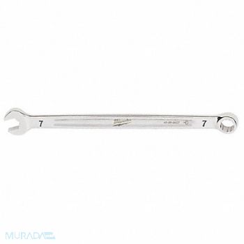 MILWAUKEE Combination Wrench Metric Head Size 7mm, 801AF4