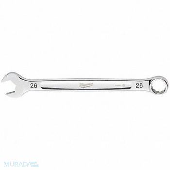 MILWAUKEE Combination Wrench Metric Head Size 26mm, 801AF8