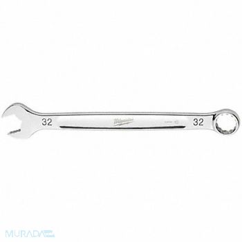 MILWAUKEE Combination Wrench Metric Head Size 32mm, 801AG3