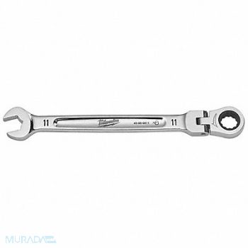 MILWAUKEE Combination Wrench Chrome 171 3/8 mm L, 798HK0