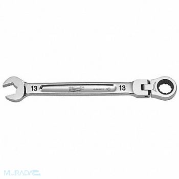 MILWAUKEE Combination Wrench Chrome 186 3/8 mm L, 798HK2