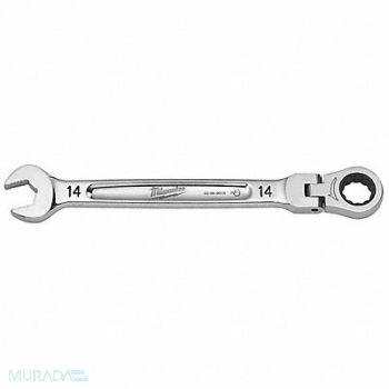 MILWAUKEE Combination Wrench Chrome 198 mm L, 798HK3