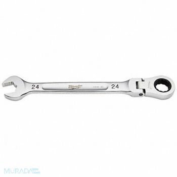 MILWAUKEE Combination Wrench Metric Head Size 24mm, 801AE7