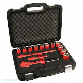 WIHA Skt Wrch St Chrm 12Pt 8 - 24 mm, 450G68