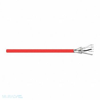CAROL Data Cable Plenum 2 Wire Red 1000ft, 451H10