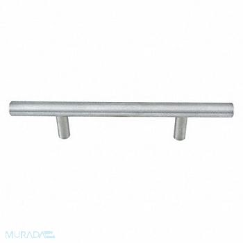 GRAINGER APPROVED Cabinet Pull Oval Shape Stainless Steel, 451J55