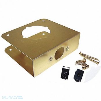 GRAINGER APPROVED Cover Plate Plated 4-1/2 Outside Dia, 451K53