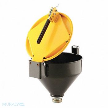 PIG Drum Funnel Yellow Steel NPT, 452K58