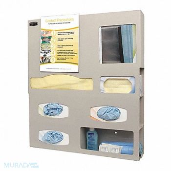 BOWMAN DISPENSERS Protection System 7 Compartments Beige, 452N05