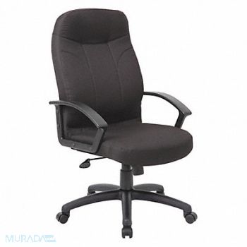 GRAINGER APPROVED Executive Chair High Back Fabric Seat, 452R12