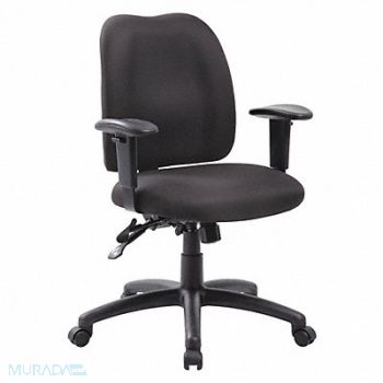 GRAINGER APPROVED Task Chair Multi Functional Fabric Seat, 452R21