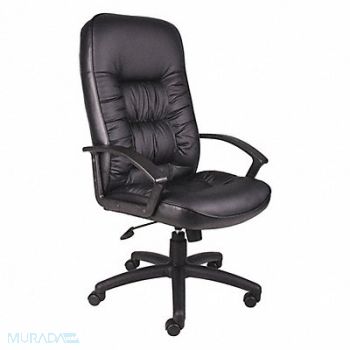 GRAINGER APPROVED Executive Chair Leather Upholstery, 452R28
