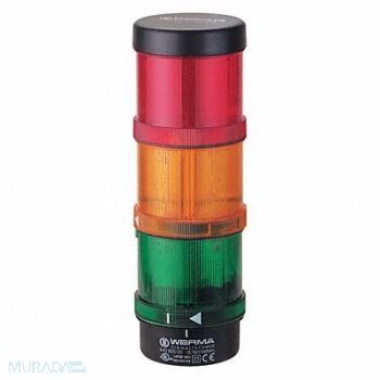 WERMA Tower Light Assembly 115VAC 40mA 70mm, 452T51