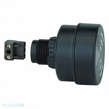WERMA Buzzer 24VAC/DC Black 2-3/64 W IP65, 452U40