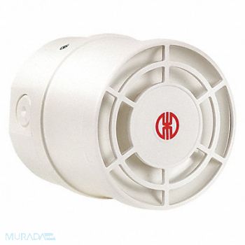 WERMA Multi-Tone Sounder 9 to 28VDC White IP65, 452U48
