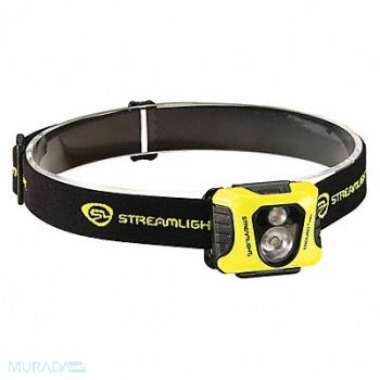 STREAMLIGHT IndstHeadlamp Elast PolyTherm Yllw 200lm, 453A14
