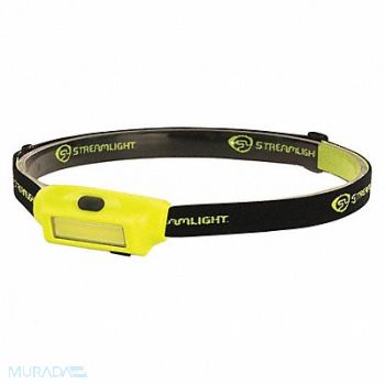 STREAMLIGHT Indst Headlamp PolyCarb Yellow 180lm, 453A16
