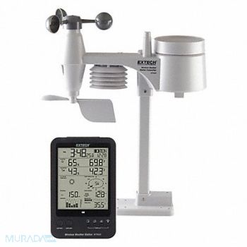 EXTECH Wireless Weather Station 0 to 111.8 mph, 453A39