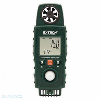 EXTECH Environmental Meter 0.9 to 44.7 mph, 453A49