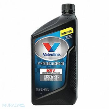 VALVOLINE Motor Oil 1 qt. Size 20W-50 SAE Grade, 453A66