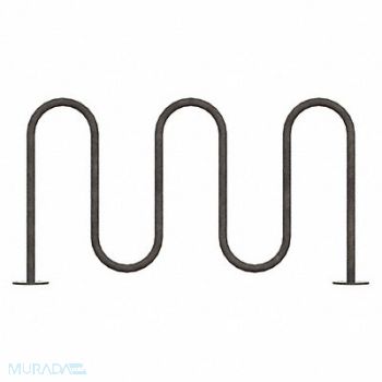 MADRAX Bike Rack Silver 36 H 64 L Steel, 453G04