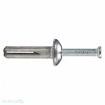 DEWALT Hammer Drive Pin Anchor 1/4 Dia PK100, 453H42