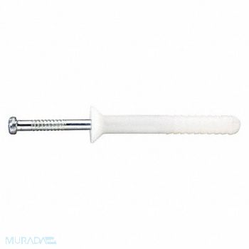 DEWALT Hammer Drive Pin Anchor 1/4 Dia PK100, 453H52