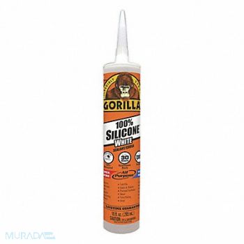 GORILLA Silicone Sealant White, 453U49