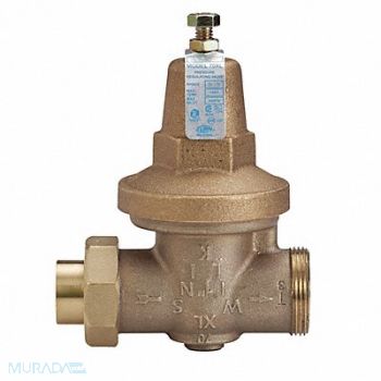 ZURN WILKINS Valve 1 Pipe Sz Bronze 5-7/8 L Standard, 453U60