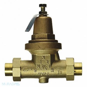 ZURN WILKINS Valve 3/4 Pipe Size Bronze 6 L Standard, 453U63