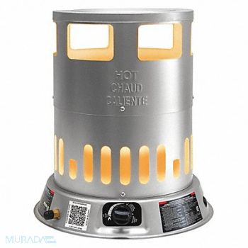 DYNA-GLO Convctn Prtble Gas Flr Heatr LP 2000sqft, 453V05