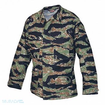 TRU-SPEC BDU Coat Vietnam Tiger Stripe S Long, 453Y49