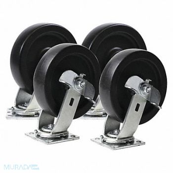 PORTACOOL Caster Kit Replacement For 40JJ49 PK4, 454G68