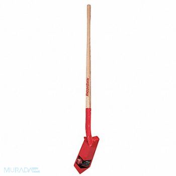 RAZOR-BACK Trenching Shovel 48 Handle L 5 Blade W, 454G92