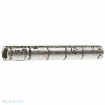 BURNDY Long-Barrel Spl TinPltd Long Gray, 454H05