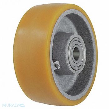 GRAINGER APPROVED PUR Tread on Iron Core Wheel, 489D28