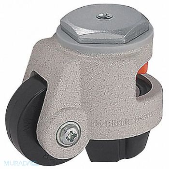 GRAINGER APPROVED Leveling Threaded Stem Caster 550 lb 2, 454N25