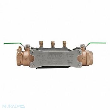 ZURN WILKINS Backflow Preventer 1-1/4 Size 175 psi, 454N91