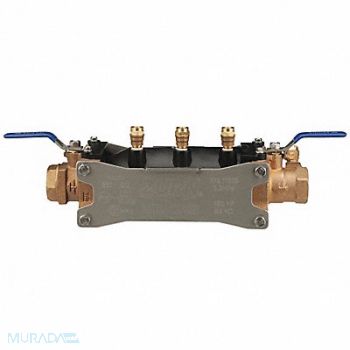 ZURN WILKINS Backflow Preventer 1-1/4 Size 175 psi, 454N90