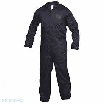 TRU-SPEC Flight Suit XL 32 Inseam Navy, 454Y48
