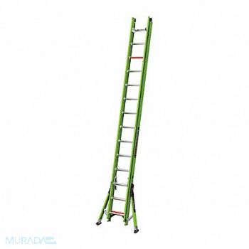 LITTLE GIANT Extension Ladder 375 lb Load Capacity, 455C61