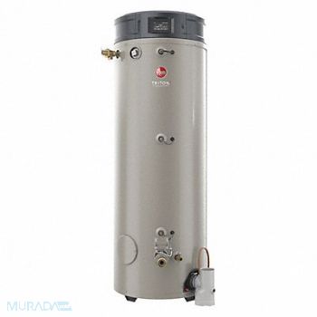 RHEEM Commercial Gas Water Heater 100 gal, 455C84